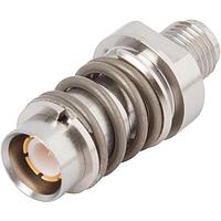 Amphenol SV Microwave SF1122-6101 RF Adapters - Between Series BZ M to SMA F Adapt Spring Loaded