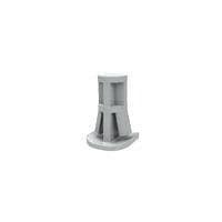 Hỗ trợ CB Spt, Gắn ngược, Đẩy khoảng cách, Nat, 5MM Essentra Components RLCBSB-5-01