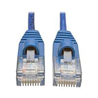 Cáp UTP Cat 5e Cat5e Snagless Mỏng Màu Xanh, 3' Tripp Lite N001-S03-BL