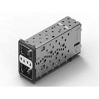 Bộ lắp ráp QSFP+ QSFP+, 2x1 Gskt 4LP-All, Xếp chồng AMP Connectors - TE Connectivity 2085945-7