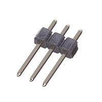 Amphenol Commercial Products G800LR305018EU Pin Strip Pin Header 2.54mm Pitch STR DIP,1x3Pin,G/F,LCP,8.08mm*2.54mm*3.18mm,Color-Black