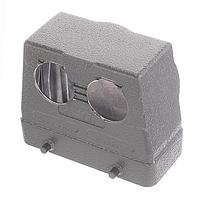 AMP Connectors - TE Connectivity T1230160921-000 Hoods High Construction Hood PG21 Grey