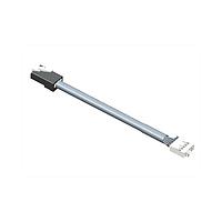 Cáp vá Cat 5e RJ45, Phụ kiện, 1.5A, Cáp vá, Thẳng, Hai đầu, Chiều dài 1000mm, Màu áo ngoài Be, Đường kính cáp F6.0mm Amphenol LTW SPG06-CHOP1-DA0