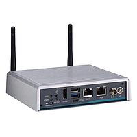 Hệ Thống AI Biên Công Nghiệp Không Quạt với NVIDIA Jetson TX2 NX SoM 1 HDMI 1 GbE LAN 1 GbE PoE và 2 USB Axiomtek AIE100-T2NX-1L1P