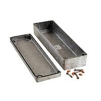 Vỏ nhôm chịu lực dày có gắn, kích thước 9.9x1.6x3.13", màu tự nhiên Hammond Manufacturing 1590Z140