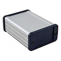 Hammond Manufacturing 1457C801E EMI/RFI Shielded EMI/RMI ClearAnodize 3.2x2.4x1.3"Extruded