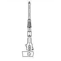 JAE Electronics KN01P03KKP4 Contacts Conn Pin contact #20 size, AWG 22-26 wire
