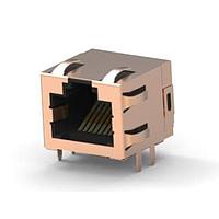 Modular MJ,RJ45,SMT,SHLD,CHÂN KHOAN QUA LỖ CHỐNG NHIỄU AMP Connectors - TE Connectivity 1955491-1