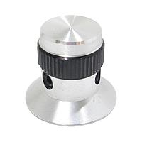 Núm vặn & Vô lăng Đen/Thép không gỉ 0.5" Đường kính 1/8 Cốt tháo Eagle Plastic Devices 450-ME51