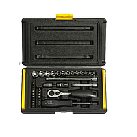 STANLEY 89-033 Drive Socket Set (1/4"; 35pcs)