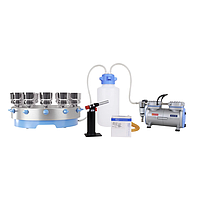 Rocker SolarVac 1201–MB–T 진공 여과 시스템 (34 L/min, 12-Places, 80W)
