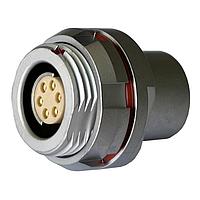 Đầu nối cái, 4 vị trí, tiếp điểm in Adam Tech MMI-M1RS104P-IP68