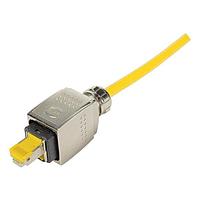 HARTING 09352200401 Industrial Han PushPull RJ45 Cat6 Cable Side IDC (straight entry) - for cable 6.5-9.5mm