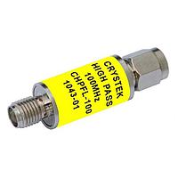 Crystek Corporation CHPFL-0100 High Pass 100MHz to 3GHz 50 ohm 7th order
