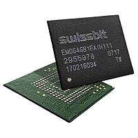 Swissbit SFEM256GB1ED1TO-I-8H-111-STD eMMCフラッシュドライブ 工業用組み込みMMC, EM-30, ATS1, 256 GB, 3D TLCフラッシュ, -40℃～+85℃