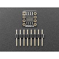 Adafruit 5632 Adafruit QSPI DIP ブレイクアウトボード - W25Q16 - 16 MBit 2 MByte - W25Q16JVSSIQ