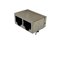 Đầu nối mô-đun / Đầu nối Ethernet ĐẦU NỐI, JACK MÔ-ĐUN, GHÉP NỐI Adam Tech MTJG-2-88GX1-FSG