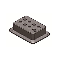 Khối gia nhiệt DLAB 18900452 (Ống 5mL; 8 lỗ; xám)