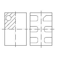 Monolithic Power Systems (MPS) MP21600GQD-P Synchronous Step-Down Converter 0.6A, 2.3-5.5V, Synchronous, Step-Down Converter with 11 A IQ in Ultra-Small 1x1.5mm QFN
