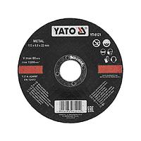 Đĩa mài kim loại YATO YT-6121 (115x6x22mm)