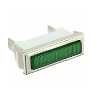 VCC 31H-2002T ໂຄມຕິດຕູ້ສະແດງສີສະເຫຼີມສີຂຽວ Neon Snapfit Indicator Light