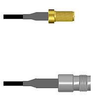 Amphenol Custom Cable Q-7104G0003024i RF Cable Assemblies SMA-SJ/TNC-SJ G174 24I