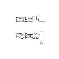 AMP Connectors - TE Connectivity 925714-1 (Cut Strip) Contacts SCKT CONT .050-2.10 Cut Strip of 100