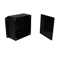 Hộp Đựng Tiện Ích Kiểu Utilibox A, Hộp Tiện Ích, Mặt Bích và Nắp Âm (4.6 X 4.6 X 2.4 In) Bud Industries CUR-3282-MB