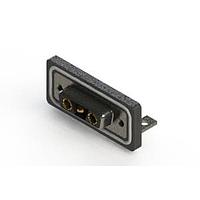 Đầu nối D-Sub tiếp xúc hỗn hợp, góc phải, chống nước, kết hợp nguồn D-Sub EDAC 630W3WK3140-2N4