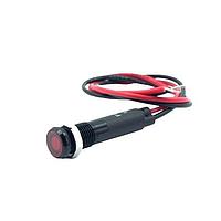 Đèn Bảng LED ĐỎ 8MM ĐAI ỐC 2VAC/DC Mallory Sonalert FL1A-8FW-1-R2V