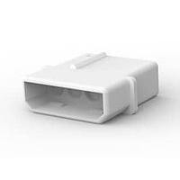 Vỏ giắc nối chân cắm 4 chân màu tự nhiên AMP Connectors - TE Connectivity 1-480728-0