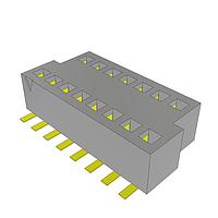 Samtec BKS-115-01-F-V Socket Strip 1.00 mm Polarized Micro Socket Strip