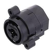 Amphenol Audio ACJC5VL BULK ປຸ່ມຮັບ 1/4" XLR ຕູ້ຄູ່ຕິດຕັ້ງບ້ານ CType Mono ແບບຕັ້ງຕົວຢ່າງ PCB ບໍ່ມີການປ່ຽນແປງ XLR ດິນ