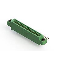 EDAC 345-022-559-603 フランジ付き .100インチ（2.54mm）ピッチ カードエッジコネクタ