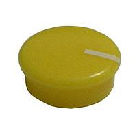 Eagle Plastic Devices 450-CL152 Knobs & Dials Yellow Cap-Wht Line 15mm Knob