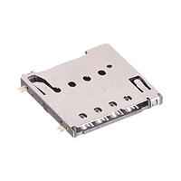 Amphenol Commercial Products G85B21611142HHR ຕູ້ເຊື່ອມຕໍ່ກາດຈ່ອງຈຳ Micro sim Push/Push,1.90 mm,Normal Close,8 pos