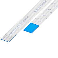 Cáp nhảy FFC / FPC 0.5mmP. Cáp dẹt linh hoạt, 7 tiếp điểm, dây dẫn mặt đối diện, dài 279mm/11in, mạ thiếc GCT (Global Connector Technology) 05-07-D-0279-A-4-06-4-T