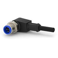 Cáp Cảm Biến / Cáp Bộ Chuyển Động 3 chân PUR 1.5m Đầu cắm M12 agl pig A AMP Connectors - TE Connectivity 2273076-1