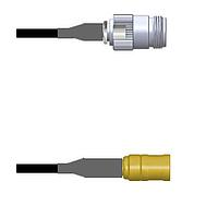 Amphenol Custom Cable Q-2003W0003008i RF Cable Assemblies N-SJ/SMB-SP G174 8I
