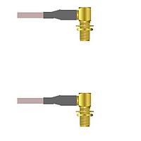 Amphenol Custom Cable Q-2Q02Q000R007i ສາຍສະບັບ RF SMA-RJB/SMA-RJB G316D 7I