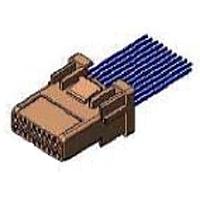 Vỏ hộp tín hiệu dòng DW1, mặt tiếp nhận - 20 vị trí JAE Electronics DW1R020