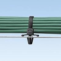 Panduit PLWP2S-C0 - Pan-Ty W/R NYL 6/6 Push Mount Cable Tie