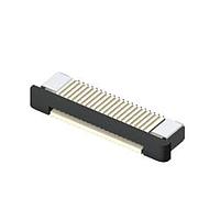 Samtec ZF5S-16-03-T-WT-TR FFC用ゼロ挿入力コネクタソケット、0.50 mm（0.0197インチ）ピッチ