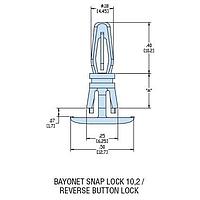 Giá Đỡ PCB HLCBSC6-08 V-0 Tự Nhiên Heyco 10389F