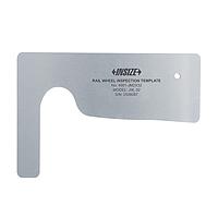 INSIZE 4991-JM3X25 Rail Wheel Inspection Templates (Type: JM3 thin flange template)