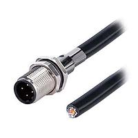 Cáp Cảm Biến / Cáp Bộ Chuyển Động Loại Hàn, Gắn Trước M12*1.0, Mã D 4 Chân, Vít Hợp Kim Đồng, PUR 2.0M Same Sky (formerly CUI Devices) CDM1262-04D-MW-F12-200-67