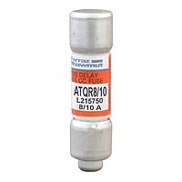 Mersen ATQR8/10 파워 퓨즈 퓨즈; 타임 딜레이; 클래스 CC; 200kA I.R AC/100kA I.R DC; 600VAC/300VDC; 0.8A