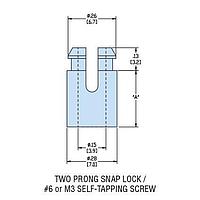HSRS6-12 V-0 TỰ GIỮ TỰ NHIÊN Heyco 10645F
