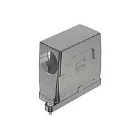 HARTING 19400160569 Headers & Wire Housings 16 HPR Enlarged Hood, Screw Locking, Side Entry, M50