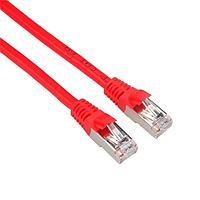 Amphenol Cables on Demand MP-6ARJ45SNNR-020 Cat 6a CAT6A SHIELDED RJ45 Red 20'